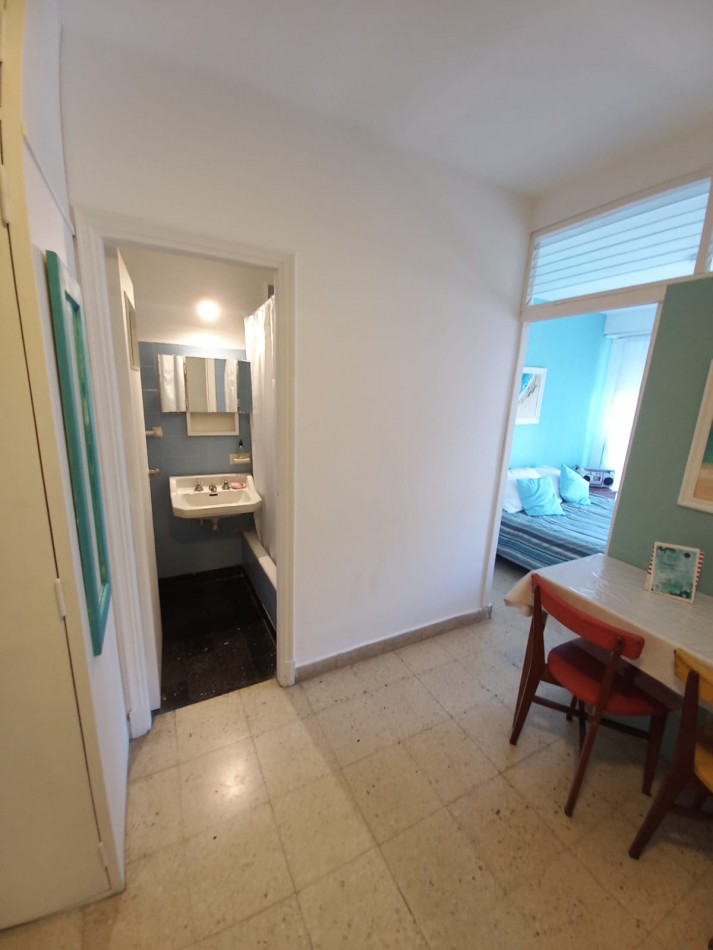 2 AMBIENTES A LA CALLE CON BALCON ESTUDIANTES