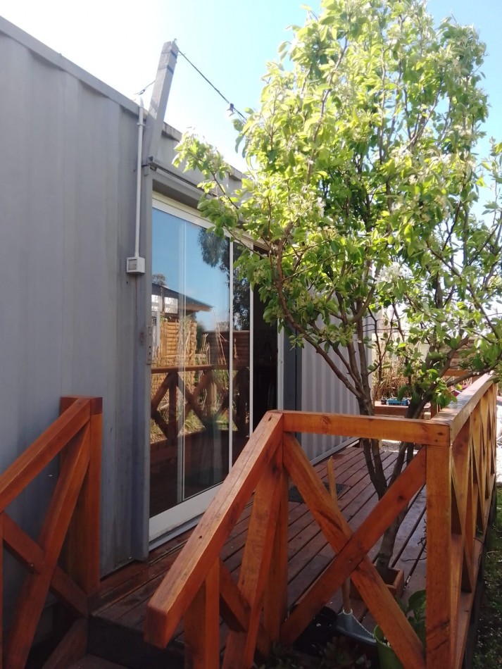 CASA CONTENEDOR 2 AMBIENTES - LISTA PARA HABITAR