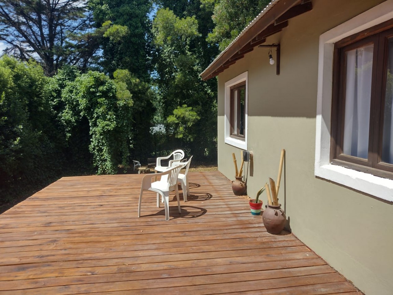 CHALET DE 4 AMBIENTES EN EL BOSQUE PERALTA RAMOS. ACEPTA PERMUTA MENOR VALOR