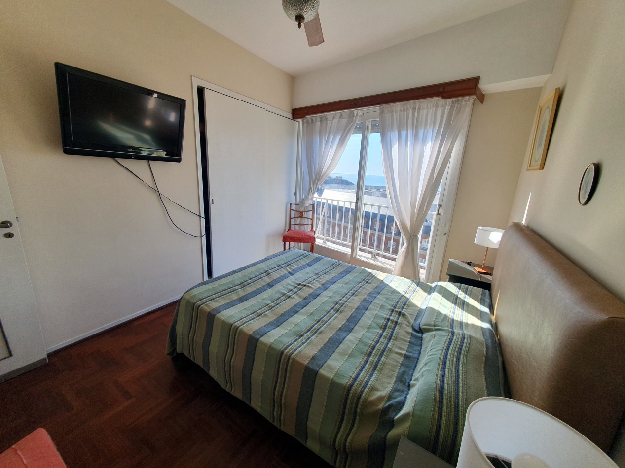 2 ambientes con vista al mar