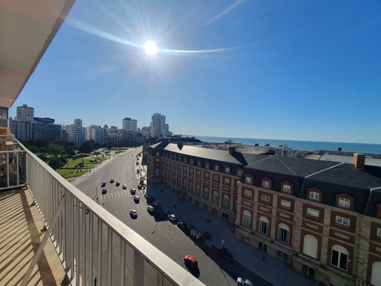 2 ambientes con vista al mar