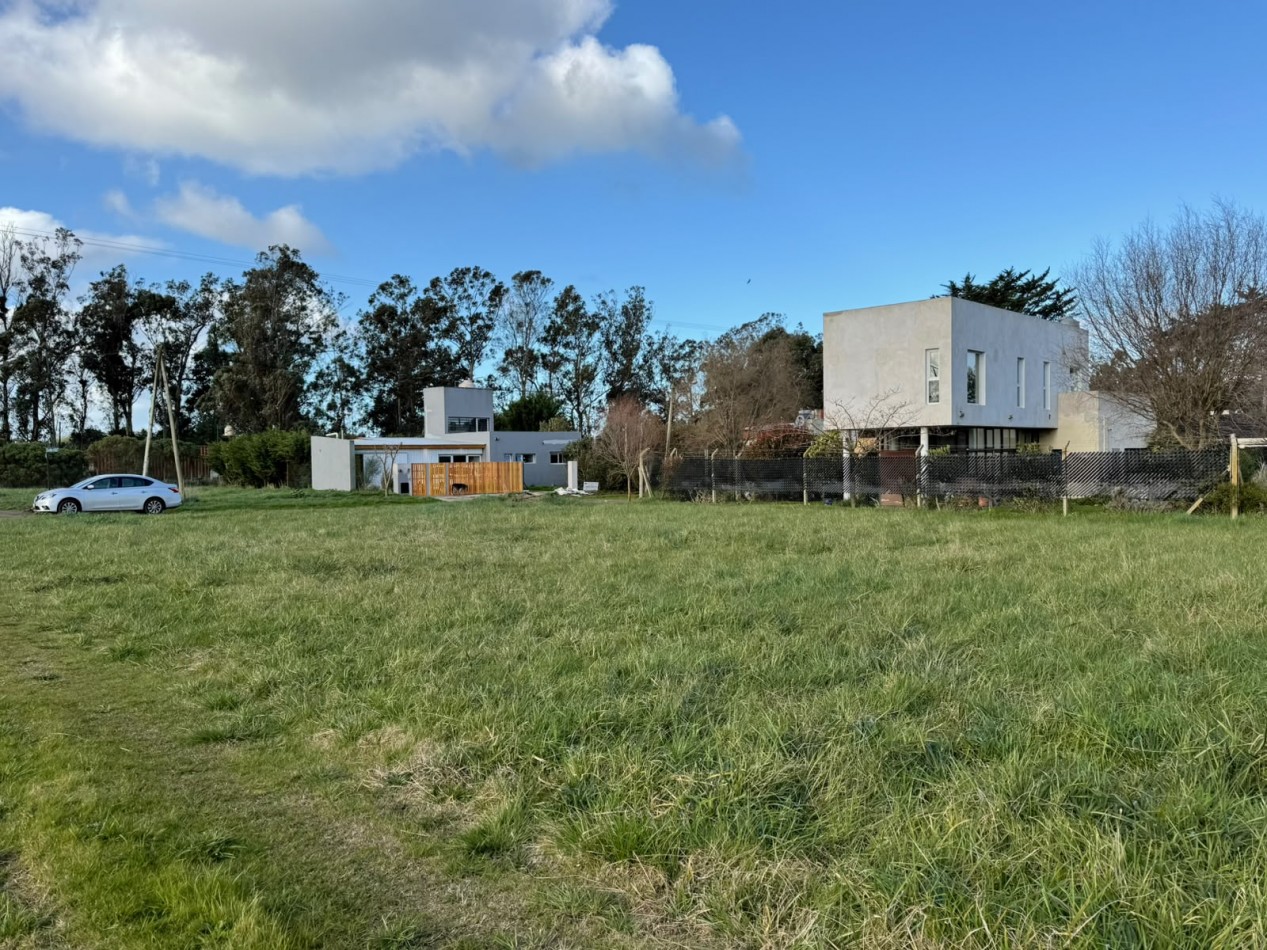 Lote en esquina 