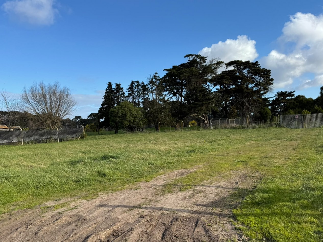 Lote en esquina 