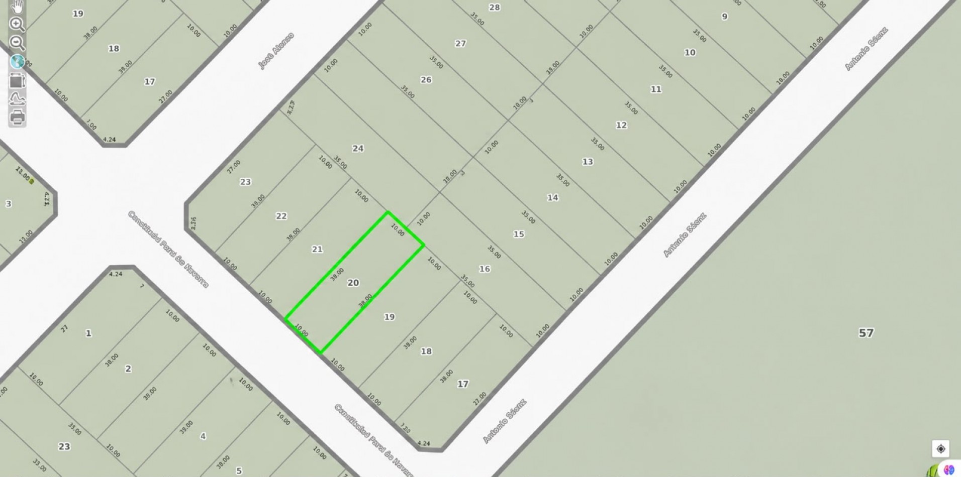 LOTE EN VENTA - FARO NORTE 