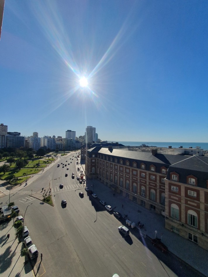 2 ambientes con vista al mar