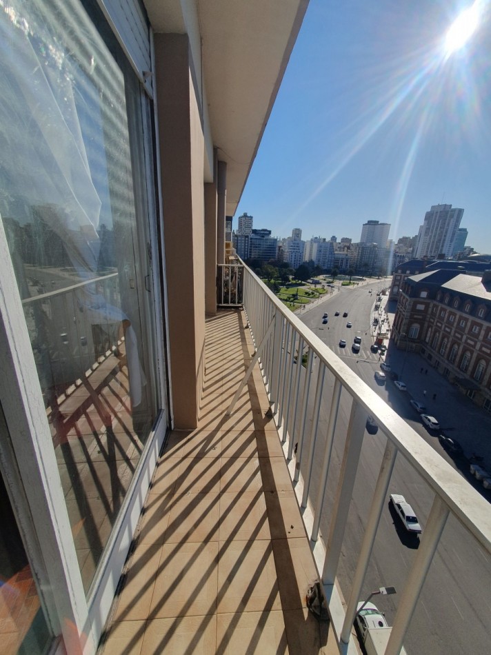 2 ambientes con vista al mar