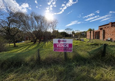 VENTA LOTE -  BARRIO SAN JACINTO MAR DEL PLATA 